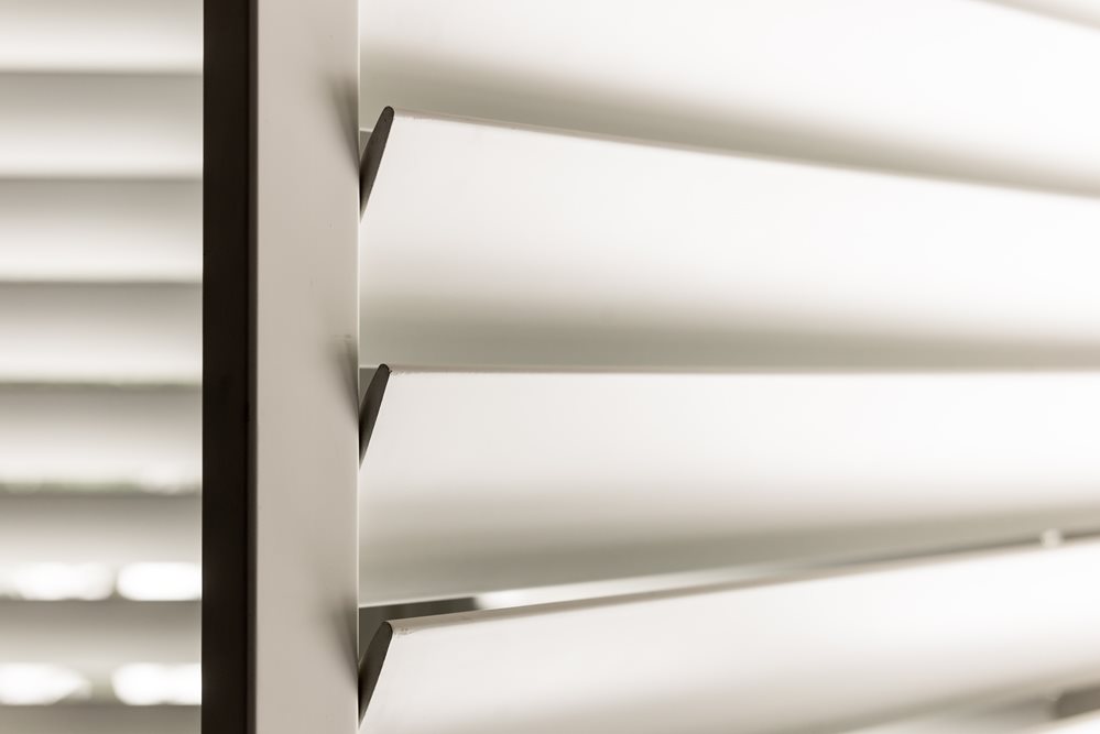 white window shutters
