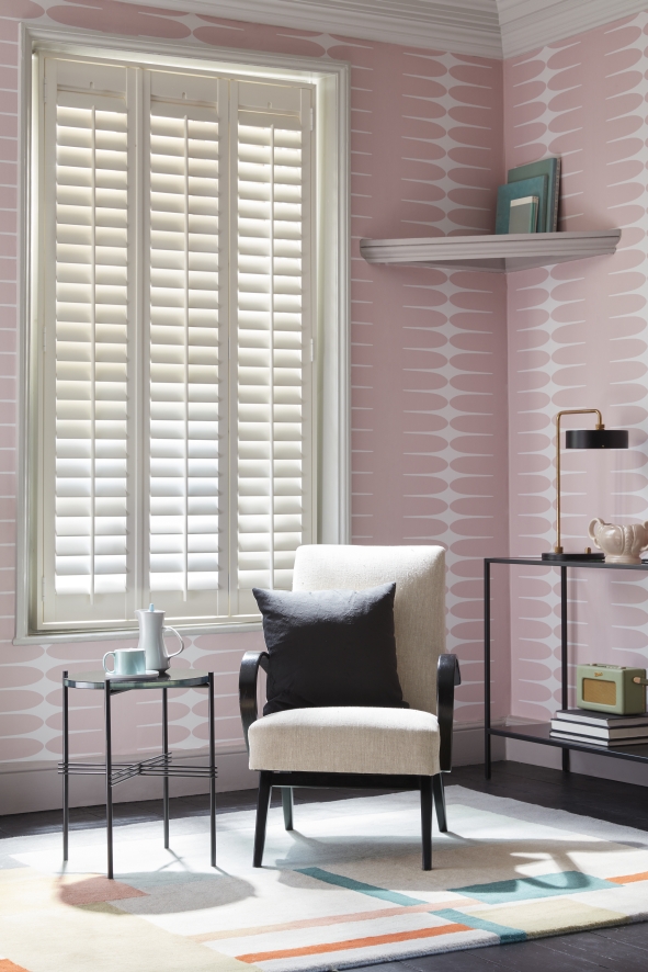 white shutters