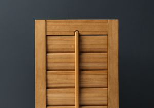 BANG_STAINED_FINISH.jpg Stained wooden window shutter slats